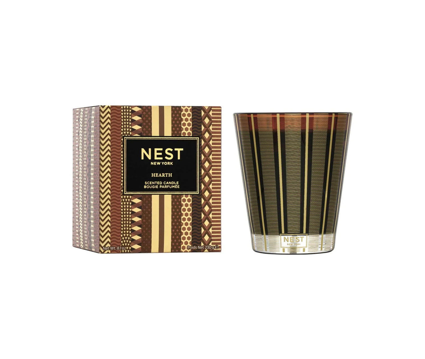 Photo of Hearth Candle in a decorative scene, designed by , available at Plumb Gold & Plumb Silver