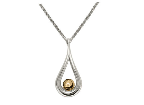 Photo of "Mana" Necklace in a decorative scene, designed by , available at Plumb Gold & Plumb Silver