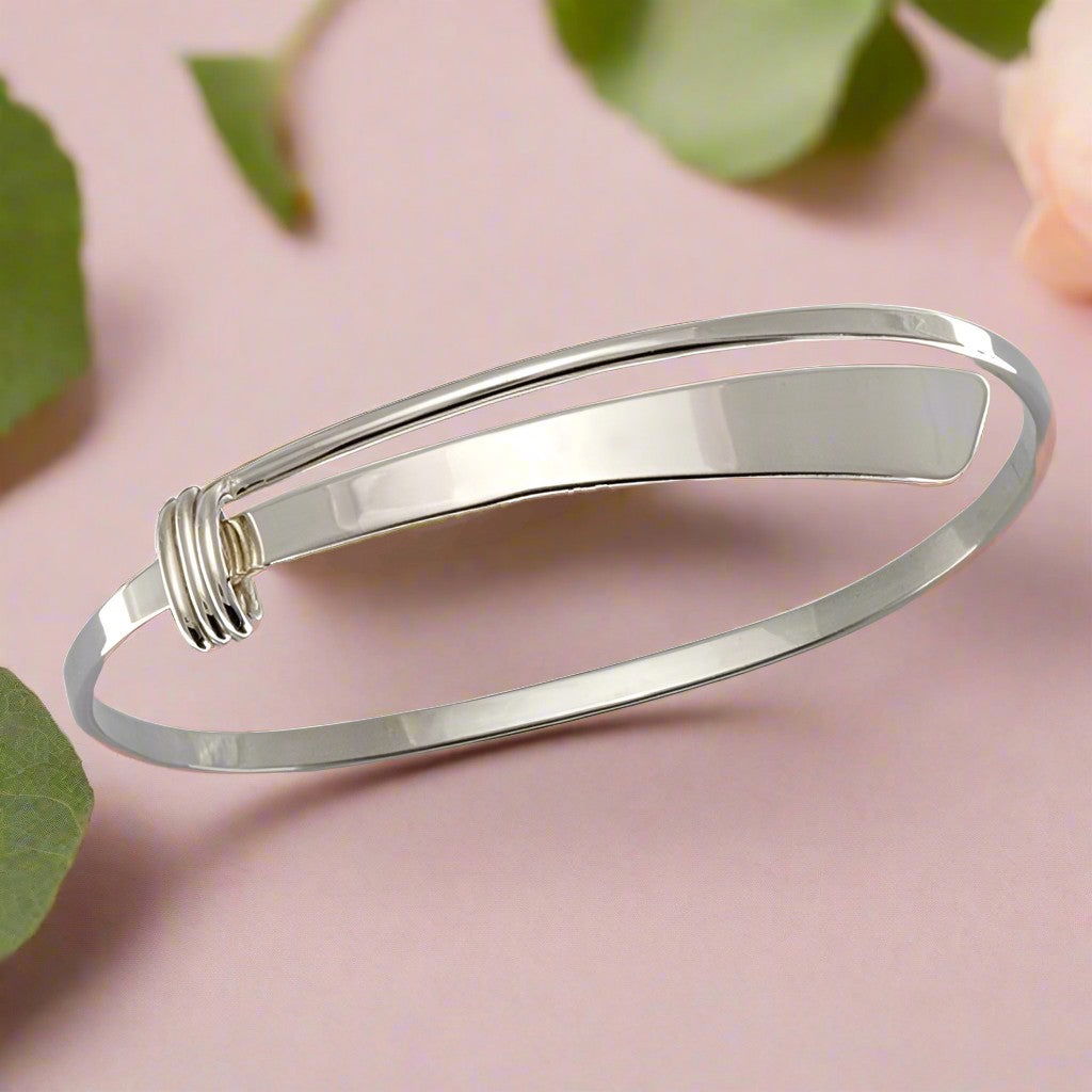 Moments silver sliding bracelet store