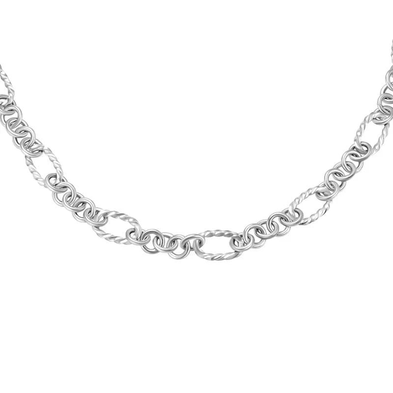Fancy Oval Rope Link Chain