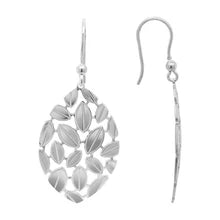 Mosaic Leaf Earring
