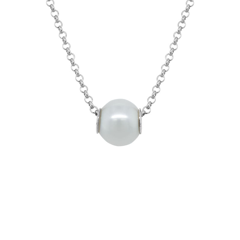 Pearl Solitaire Necklace