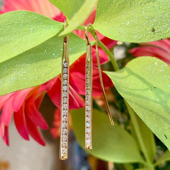 "Sparkler" Diamond Earrings