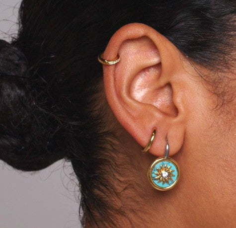 Classic Huggie Hoops