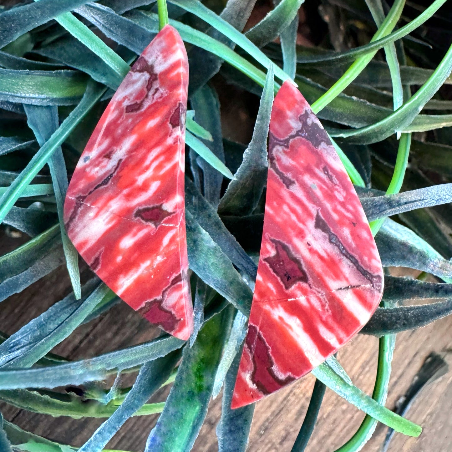 Poppy Agate Pair