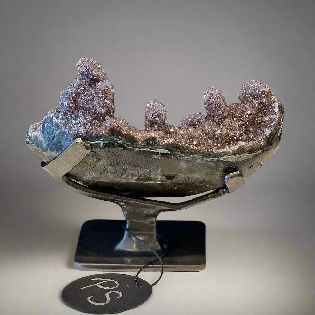 Stalagmite Quartz Geode