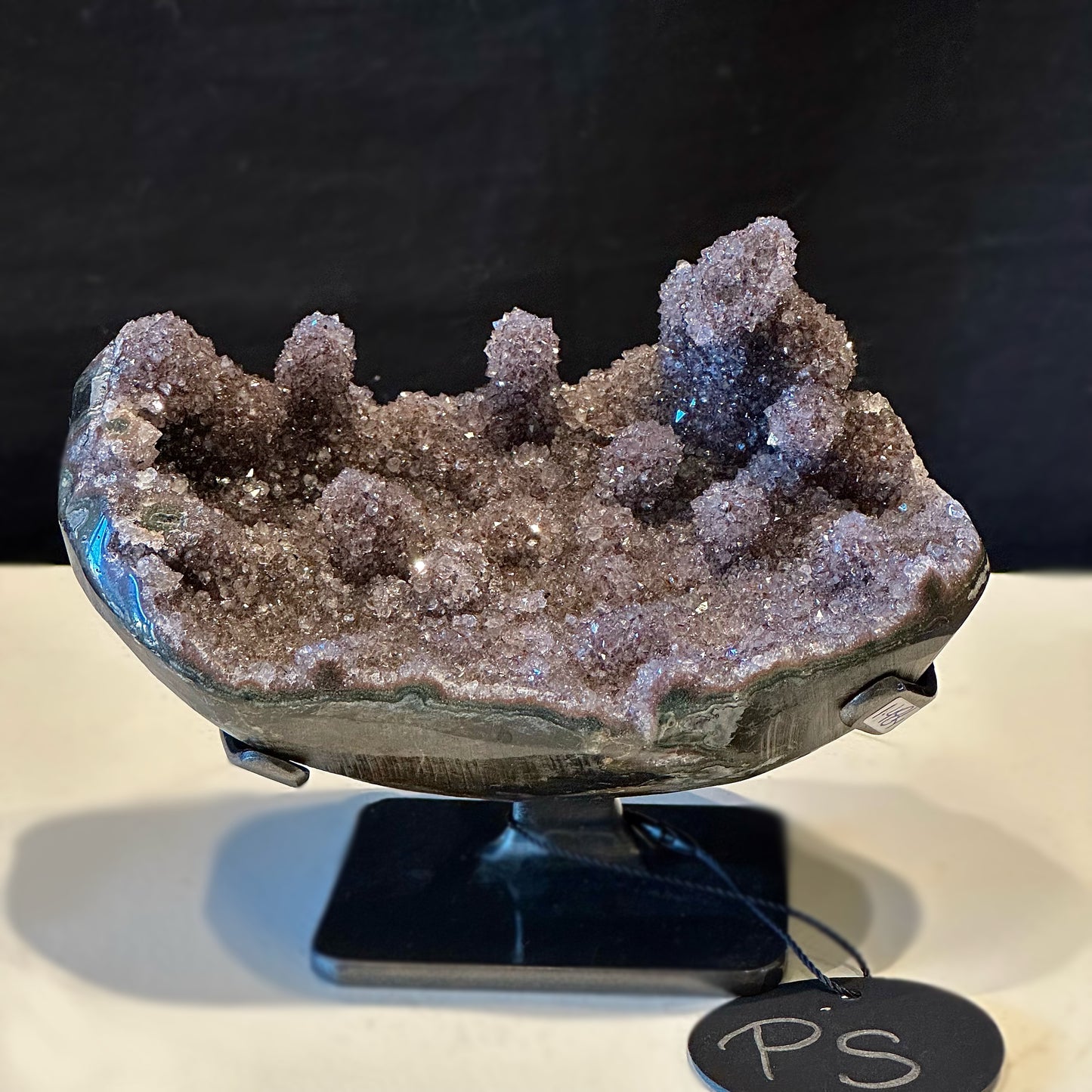 Stalagmite Quartz Geode