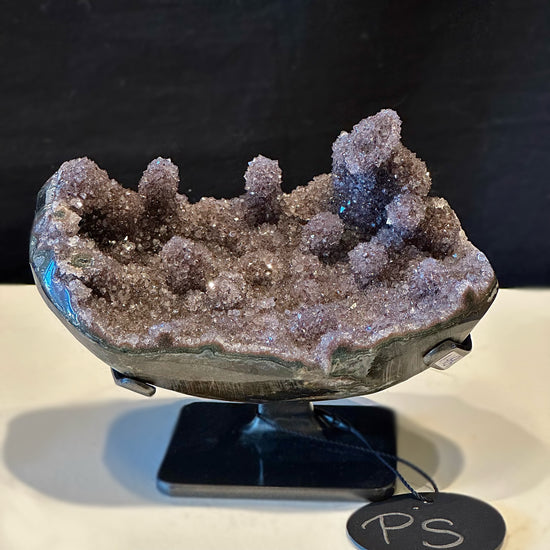 Stalagmite Quartz Geode