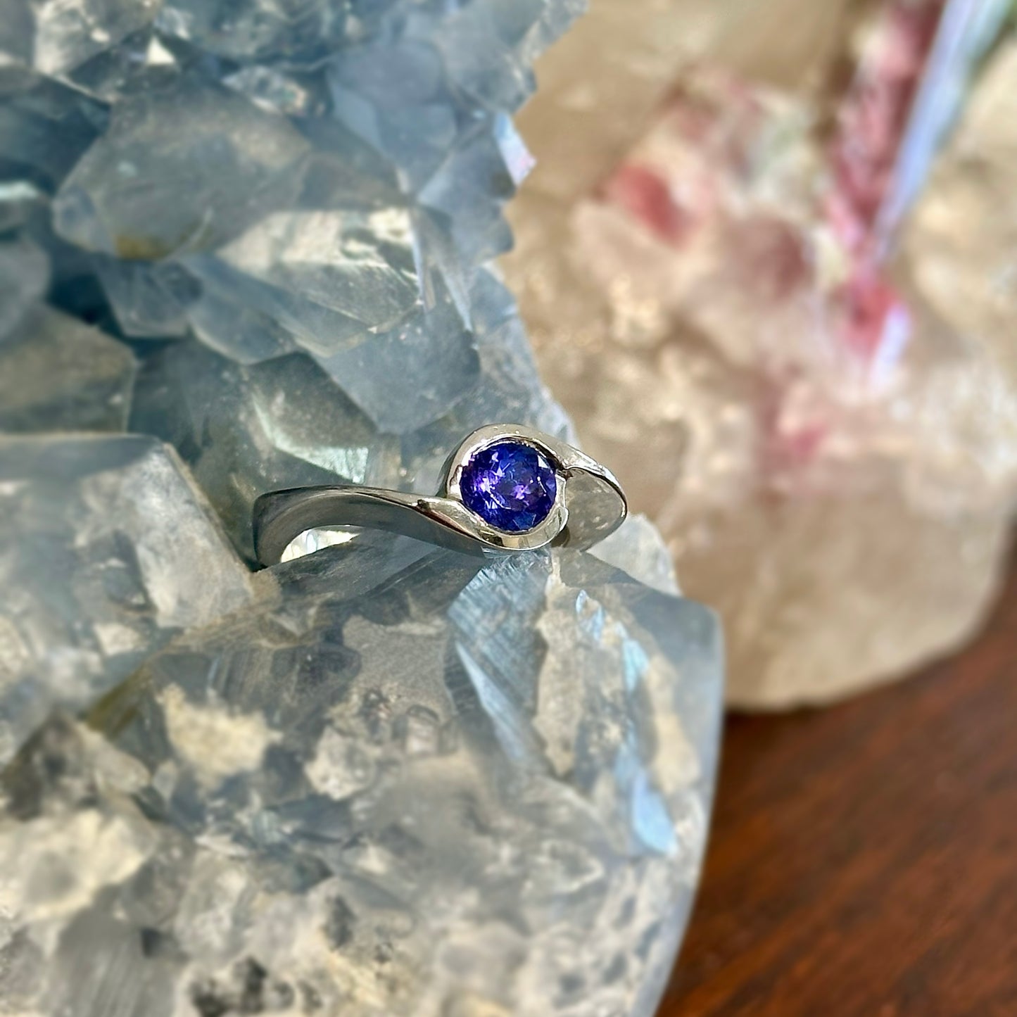 Plumb Gold Legacy Tanzanite Ring