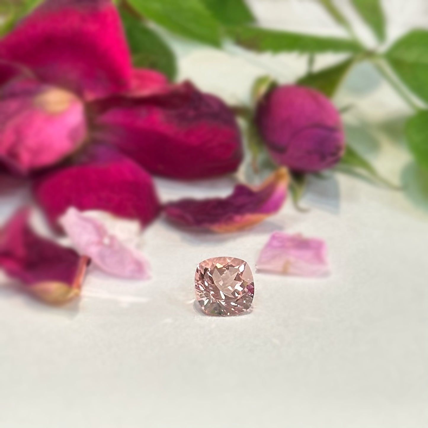 Morganite Cushion, 1.85ct