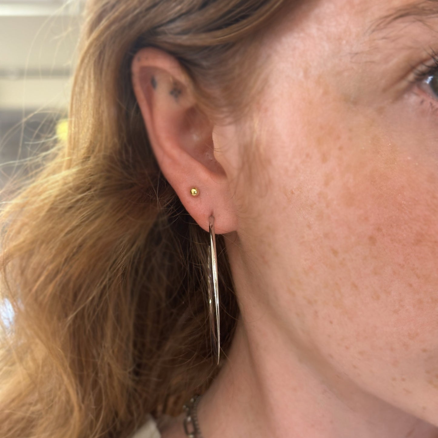 Light Weight Gold Ball Studs