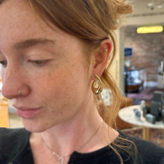 Domed Drip Earrings
