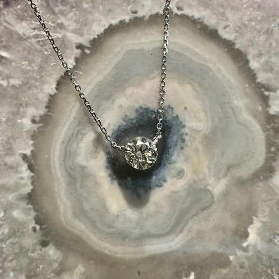 Nina Solitaire Diamond Necklace