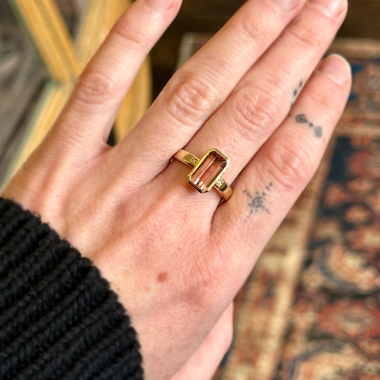 "Madeline" Precious Topaz Ring