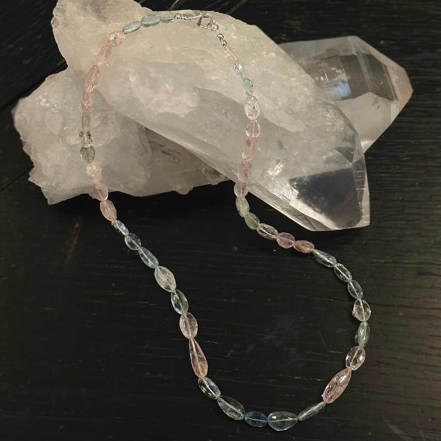 Rainbow Beryl Bead Strand
