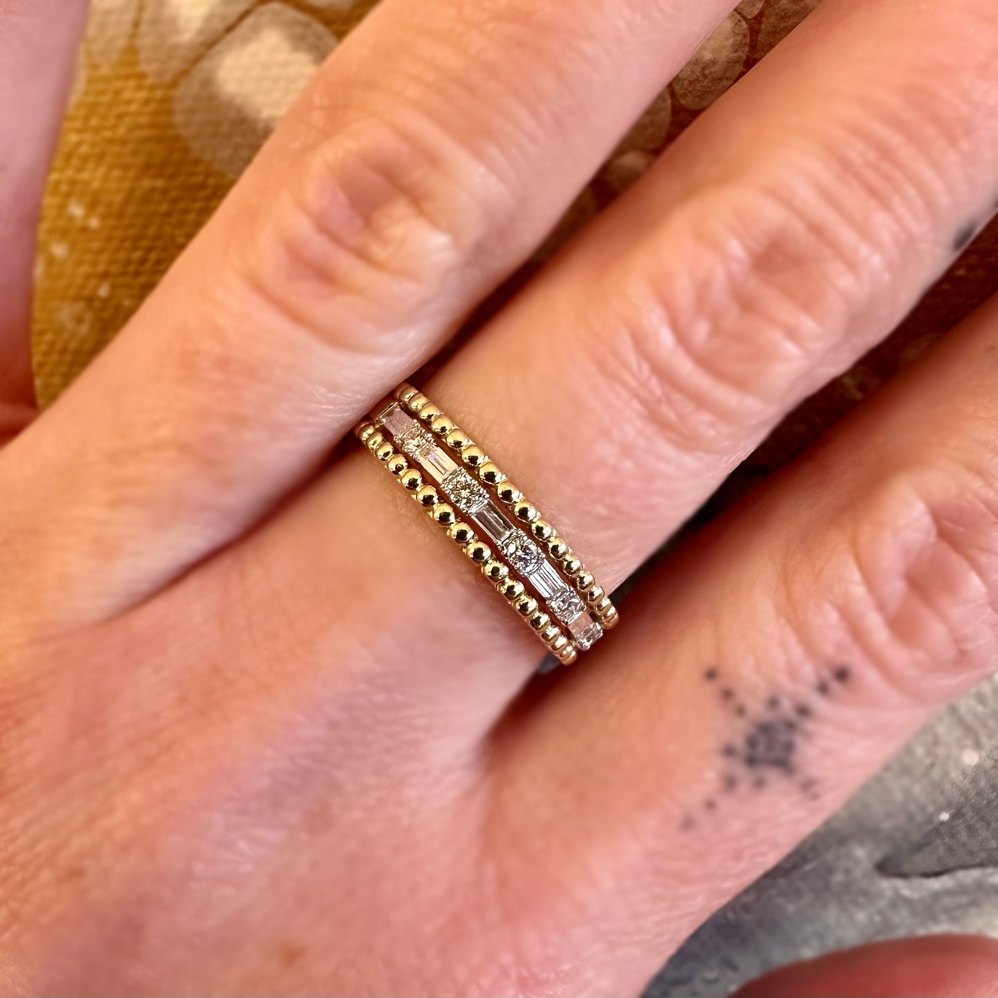The "Luna" Diamond Band