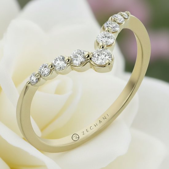 Diamond Graduated Contour Band