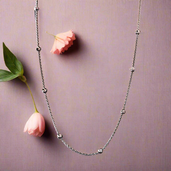 Beaded Wheat Necklace