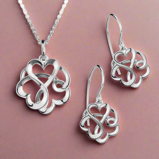 Entwined Hearts Earrings