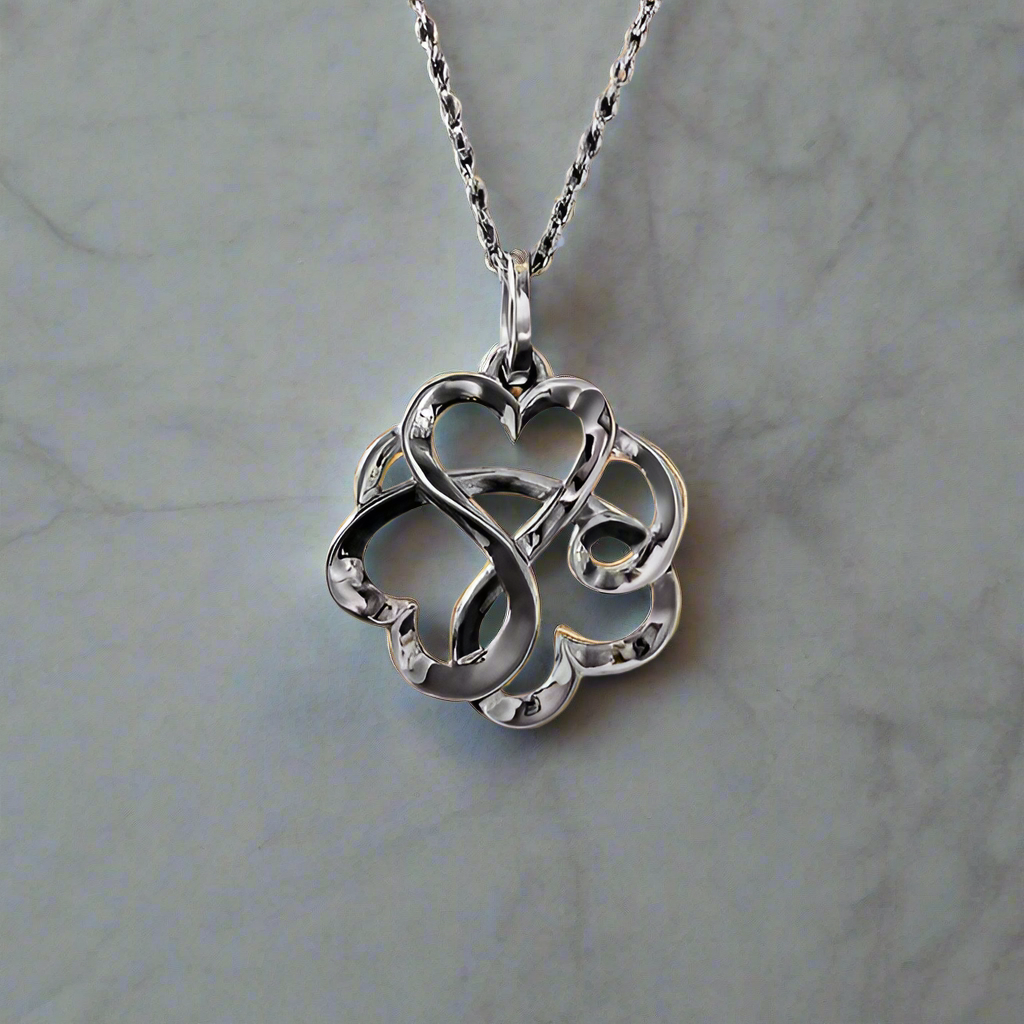 Entwined Hearts Necklace
