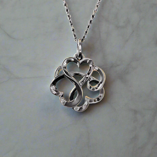 Entwined Hearts Necklace