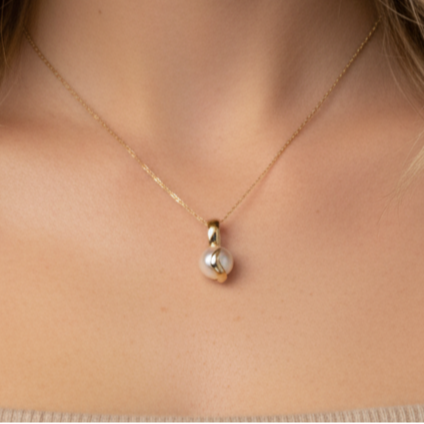 Pearl Swirl Pendant
