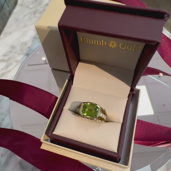 "Vicki" with Peridot