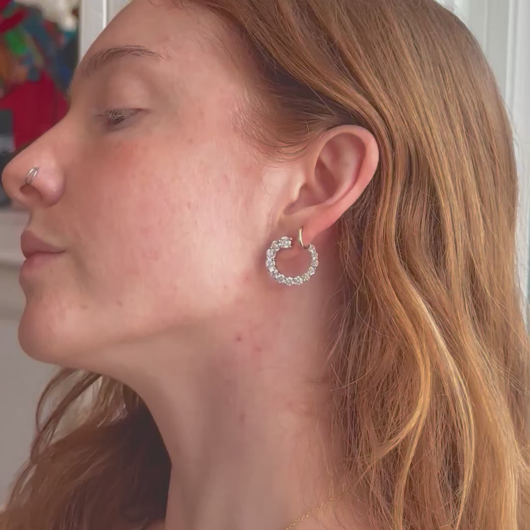 CZ Wrap Around Earring