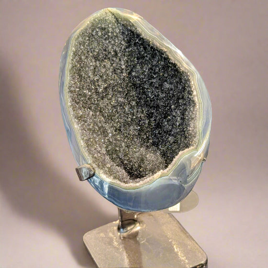 Smoky Glitz Druzy