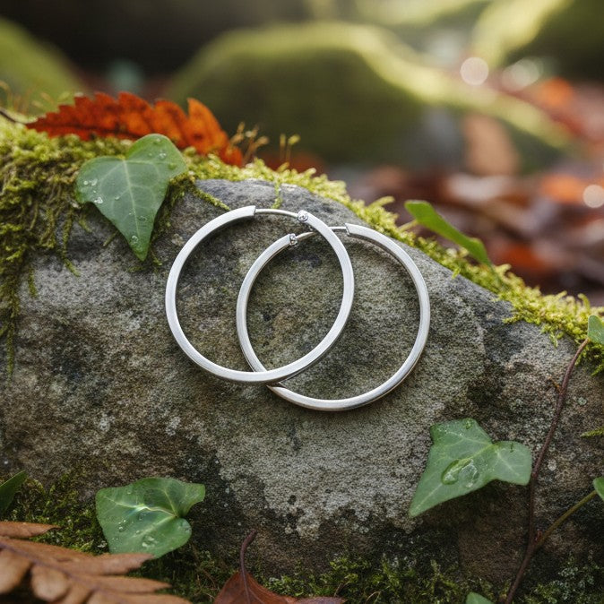 Classic Square Edge Hoop