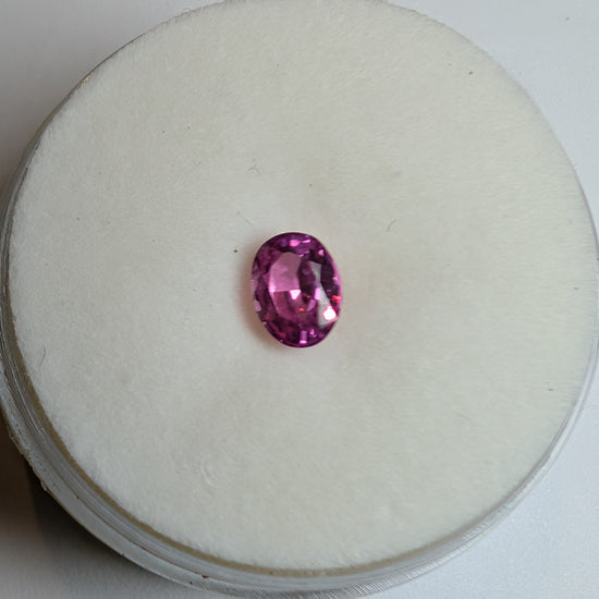 Oval Pink Sapphire