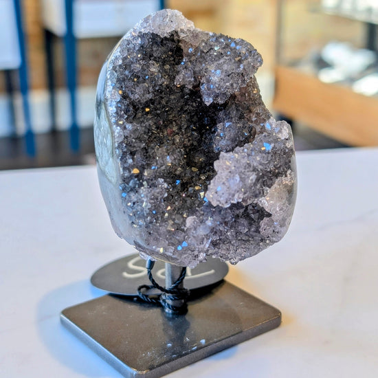 Mini Geode on Stand