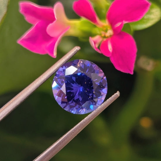 Large Round Tanzanite