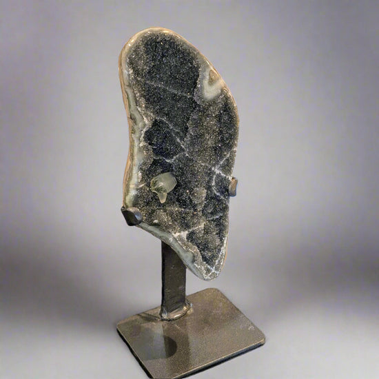 Smoky Glitz Druzy