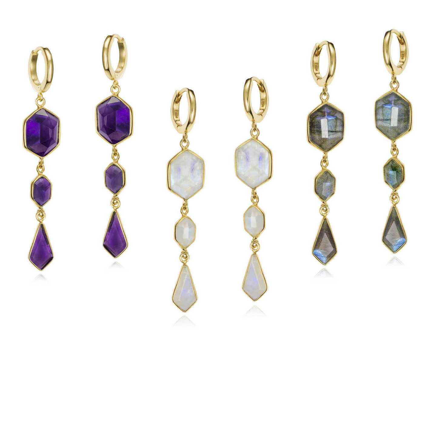 Geo Dangle Earring