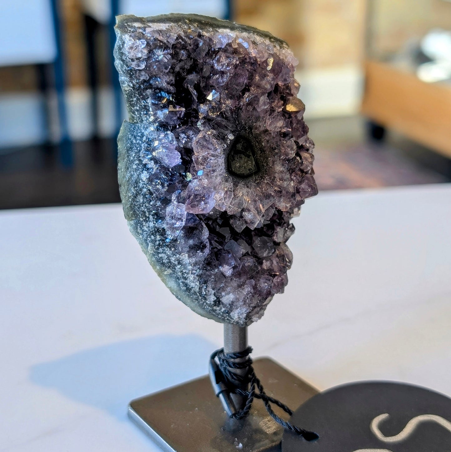 Mini Geode on Stand