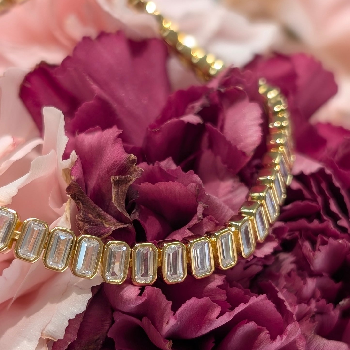 Baguette CZ Tennis Bracelet