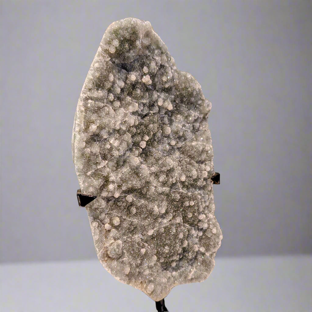 Grey Druzy Geodes