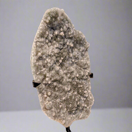 Grey Druzy Geodes