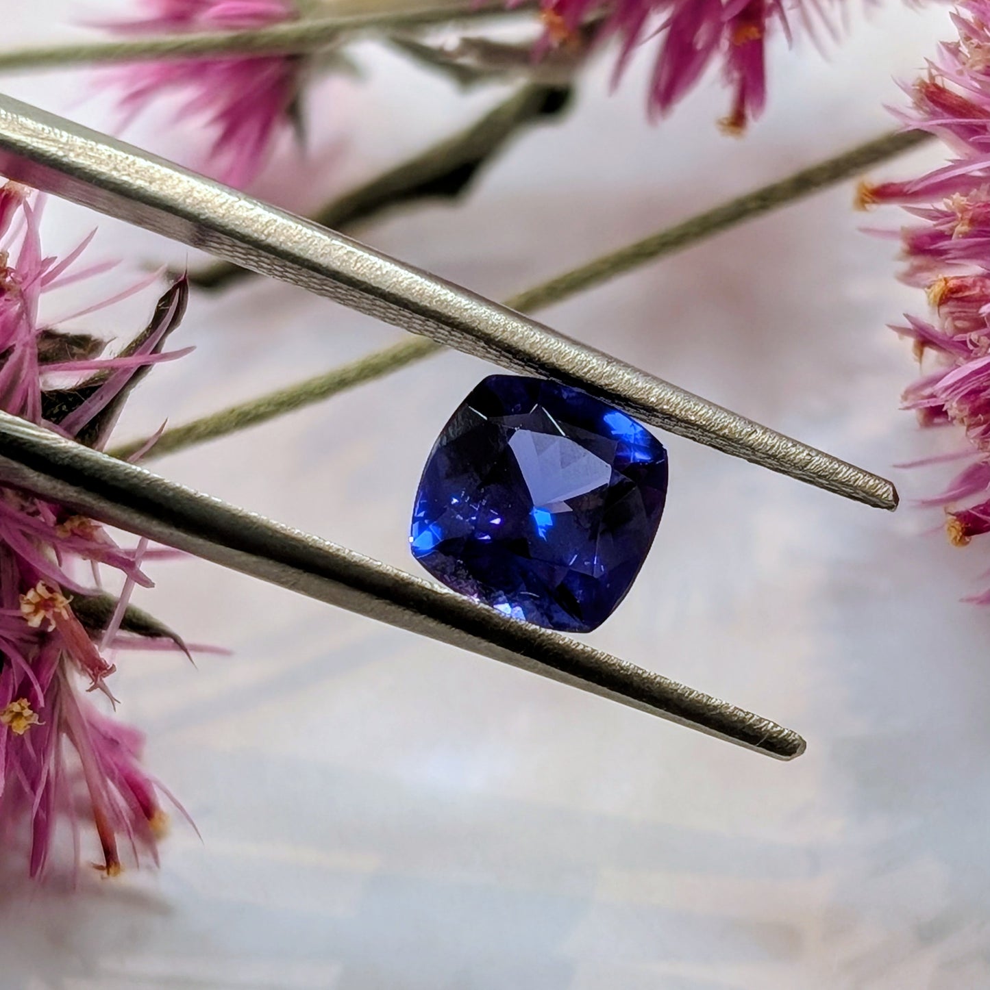 Cushion Cut Tanzanite, 1.74ct
