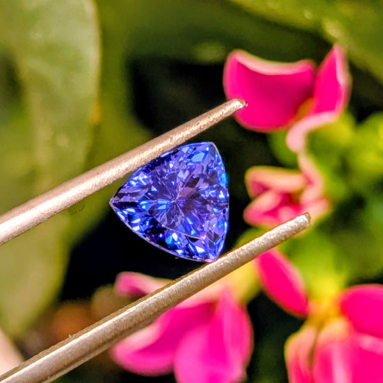 Trillion Cut Tanzanite 1.42ct