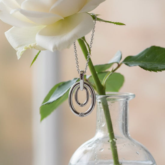 Oval Drop Pendant