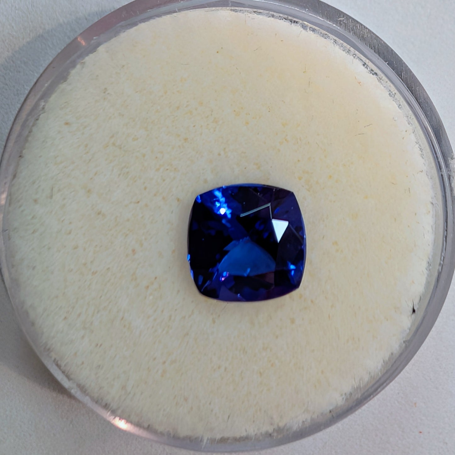 Cushion Cut Tanzanite, 1.74ct