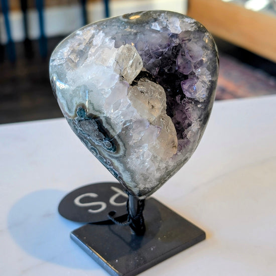 Mini Geode on Stand