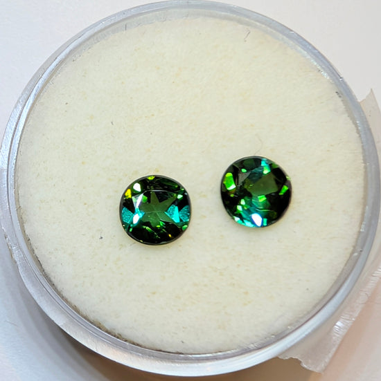 Green Tourmaline Pair, 2=1.91ct