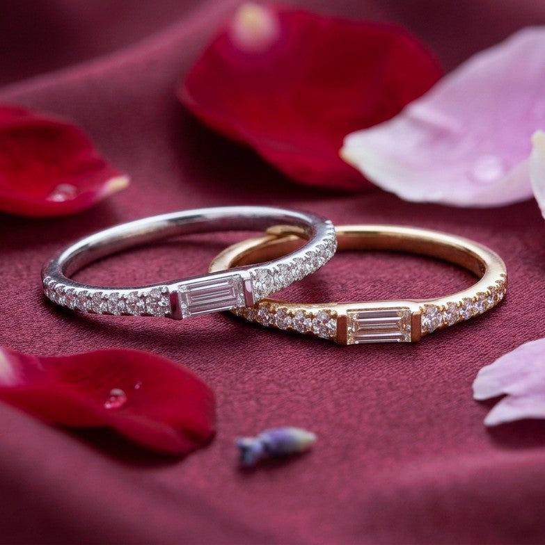 Baguette Stackable Band