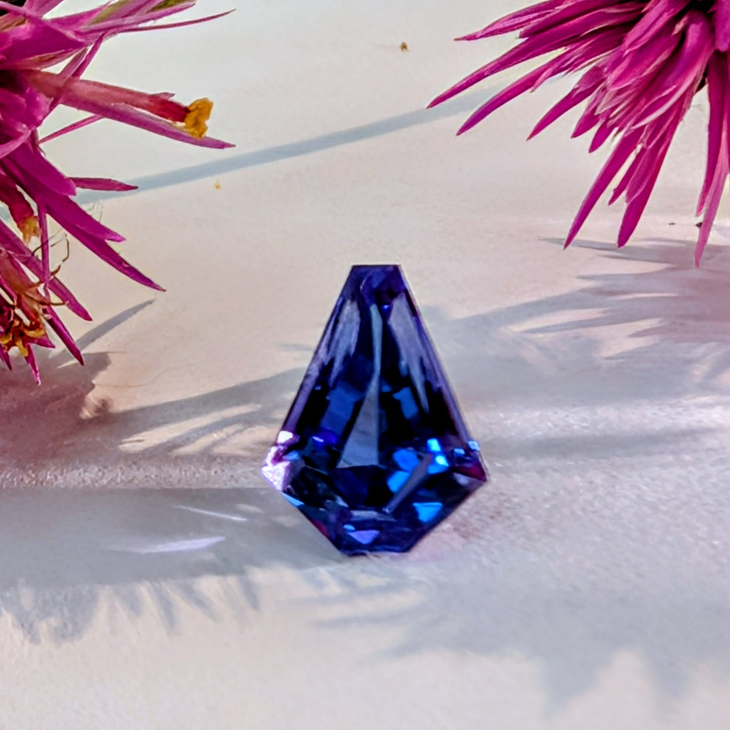 Coffin Cut Tanzanite, 1.24ct