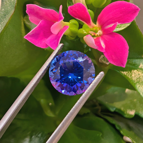 Large Round Tanzanite