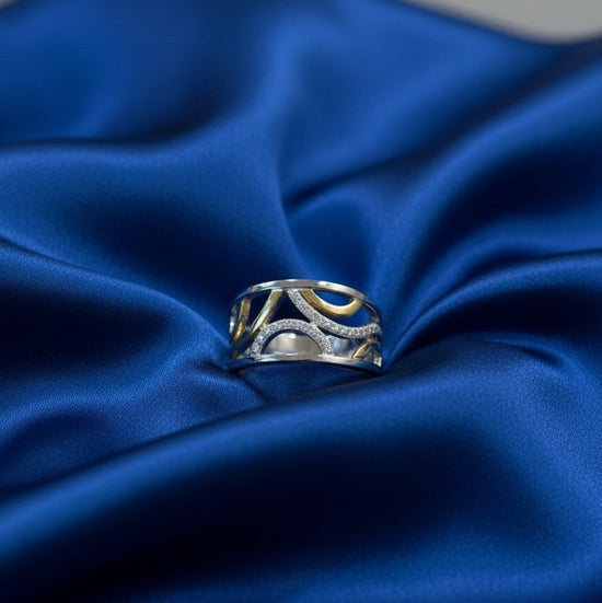 Diamond Bubbles Ring