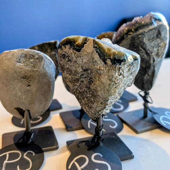Mini Geode on Stand